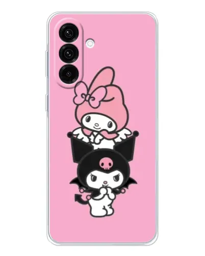 Чехол для Samsung Galaxy A26 5G с картинкой «My Melody и Kuromi» Чехол для Samsung Galaxy A26 5G с картинкой «My Melody и Kuromi»