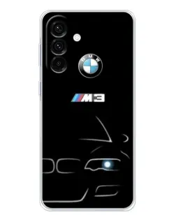 Чехол для Samsung Galaxy A26 5G с картинкой «Минималистичный принт BMW M3»