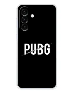 Чехол для Samsung Galaxy A26 5G с картинкой «PUBG — белый логотип» Чехол для Samsung Galaxy A26 5G с картинкой «PUBG — белый логотип»