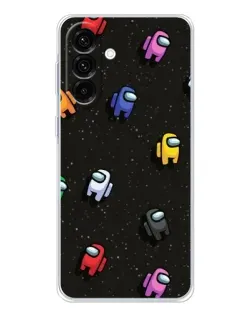 Чехол для Samsung Galaxy A26 5G с картинкой «Космический паттерн Among Us» Чехол для Samsung Galaxy A26 5G с картинкой «Космический паттерн Among Us»