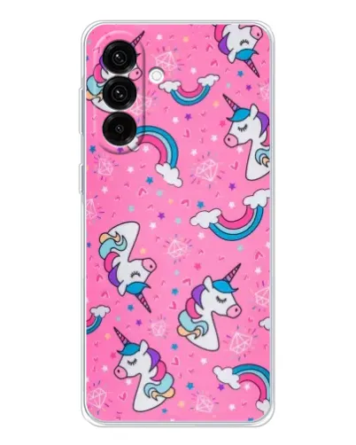 Чехол для Samsung Galaxy A26 5G с картинкой «Unicorn паттерн розовый» Чехол для Samsung Galaxy A26 5G с картинкой «Unicorn паттерн розовый»