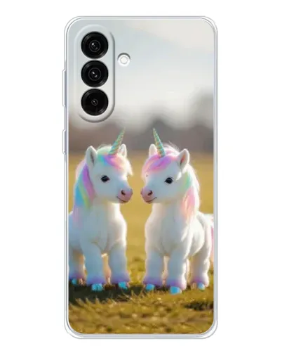 Чехол для Samsung Galaxy A26 5G с картинкой «Пара единорогов» Чехол для Samsung Galaxy A26 5G с картинкой «Пара единорогов»