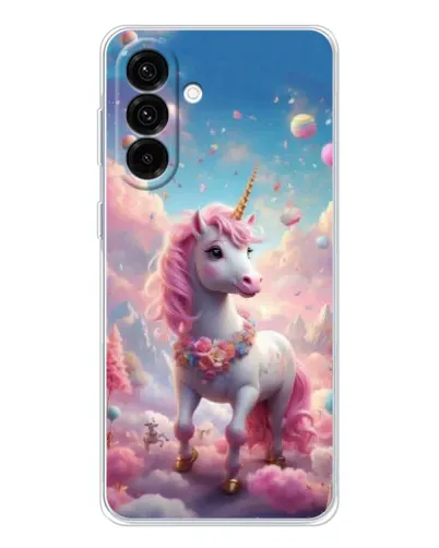 Чехол для Samsung Galaxy A26 5G с картинкой «Единорог среди облаков» Чехол для Samsung Galaxy A26 5G с картинкой «Единорог среди облаков»