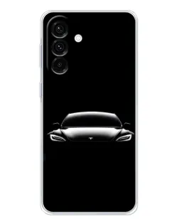 Чехол для Samsung Galaxy A26 5G с картинкой «Фары Tesla Night» Чехол для Samsung Galaxy A26 5G с картинкой «Фары Tesla Night»