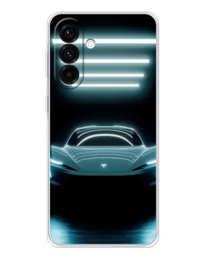 Чехол для Samsung Galaxy A26 5G с картинкой «Tesla в неоне» Чехол для Samsung Galaxy A26 5G с картинкой «Tesla в неоне»