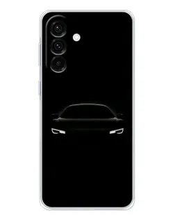Чехол для Samsung Galaxy A26 5G с картинкой «Взгляд Audi в темноте»