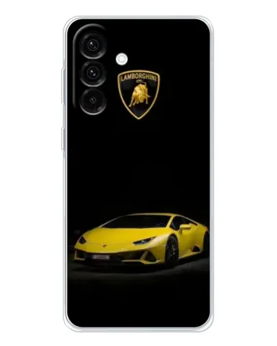 Чехол для Samsung Galaxy A26 5G с картинкой «Lamborghini желтый акцент»