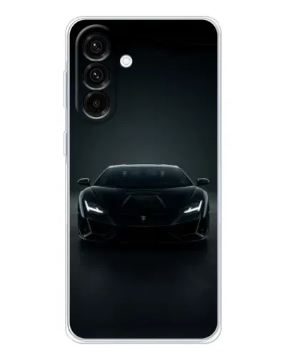 Чехол для Samsung Galaxy A26 5G с картинкой «Черный Lamborghini Aventador»