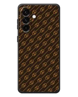Чехол для Samsung Galaxy A27 с картинкой «Gucci — золотые диагонали» Чехол для Samsung Galaxy A27 с картинкой «Gucci — золотые диагонали»