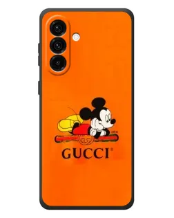 Чехол для Samsung Galaxy A27 с картинкой «Микки Маус Gucci — оранж» Чехол для Samsung Galaxy A27 с картинкой «Микки Маус Gucci — оранж»