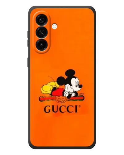 Чехол для Samsung Galaxy A27 с картинкой «Микки Маус Gucci — оранж» Чехол для Samsung Galaxy A27 с картинкой «Микки Маус Gucci — оранж»