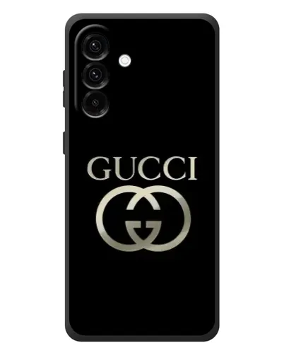 Чехол для Samsung Galaxy A27 с картинкой «Gucci — золото на черном» Чехол для Samsung Galaxy A27 с картинкой «Gucci — золото на черном»
