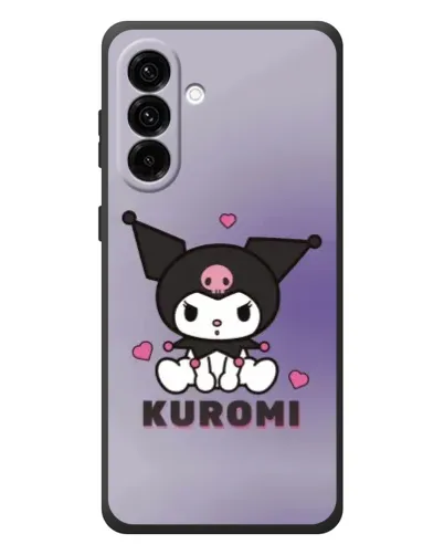 Чехол для Samsung Galaxy A27 с картинкой «Kuromi — фиолетовый арт»