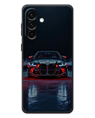 Чехол для Samsung Galaxy A27 с картинкой «BMW на мокрой дороге» Чехол для Samsung Galaxy A27 с картинкой «BMW на мокрой дороге»