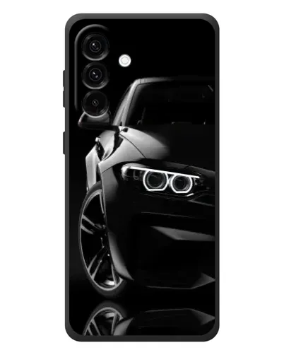 Чехол для Samsung Galaxy A27 с картинкой «Черная BMW — профиль» Чехол для Samsung Galaxy A27 с картинкой «Черная BMW — профиль»