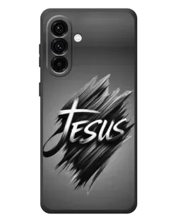 Чехол для Samsung Galaxy A27 с картинкой «Надпись Jesus Graffiti»
