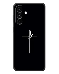 Чехол для Samsung Galaxy A27 с картинкой «Тонкий крест»