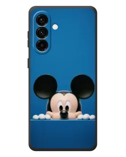 Чехол для Samsung Galaxy A27 с картинкой «Микки выглядывает»