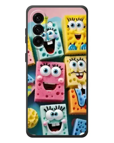 Чехол для Samsung Galaxy A27 с картинкой «Цветные губки»