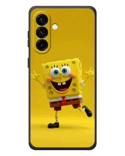 Чехол для Samsung Galaxy A27 с картинкой «Позитивный Губка Боб»