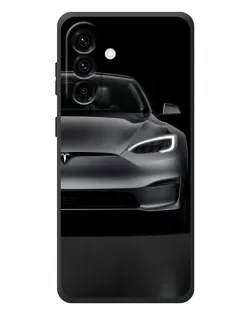 Чехол для Samsung Galaxy A27 с картинкой «Tesla Model S Look»