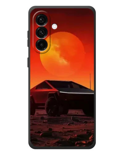 Чехол для Samsung Galaxy A27 с картинкой «Cybertruck на Марсе» Чехол для Samsung Galaxy A27 с картинкой «Cybertruck на Марсе»