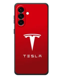 Чехол для Samsung Galaxy A27 с картинкой «Tesla Red Classic»