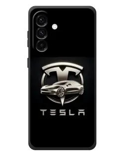 Чохол для Samsung Galaxy A27 з картинкою «Tesla — срібне авто» Чохол для Samsung Galaxy A27 з картинкою «Tesla — срібне авто»