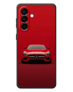 Чехол для Samsung Galaxy A27 с картинкой «Красный Mercedes AMG»
