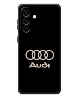 Чохол для Samsung Galaxy A27 з картинкою «Audi — золотий логотип»
