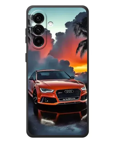 Чехол для Samsung Galaxy A27 с картинкой «Audi — закат» Чехол для Samsung Galaxy A27 с картинкой «Audi — закат»