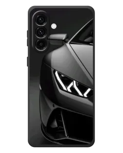 Чехол для Samsung Galaxy A27 с картинкой «Lamborghini фары детализация»