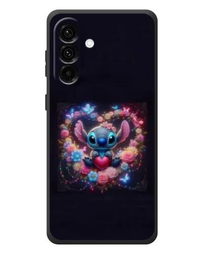 Чохол для Samsung Galaxy A27 з картинкою «Stitch у квітах» Чохол для Samsung Galaxy A27 з картинкою «Stitch у квітах»