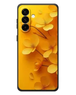 Чохол для Samsung Galaxy A27 з картинкою «Золоті пелюстки»