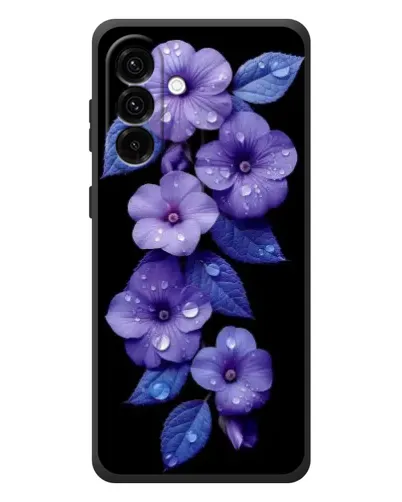 Чохол для Samsung Galaxy A27 з картинкою «Фіолетові квіти з росою» Чохол для Samsung Galaxy A27 з картинкою «Фіолетові квіти з росою»