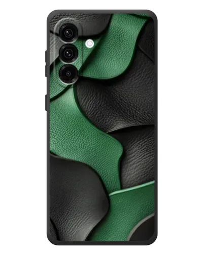 Чохол для Samsung Galaxy A27 з картинкою «Зелені шкіряні хвилі» Чохол для Samsung Galaxy A27 з картинкою «Зелені шкіряні хвилі»