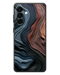 Чохол для Samsung Galaxy A27 з картинкою «Кольорові хвилі каньйону»