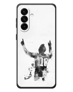 Чохол для Samsung Galaxy A27 з картинкою «Чорно-білий силует Мессі» Чохол для Samsung Galaxy A27 з картинкою «Чорно-білий силует Мессі»