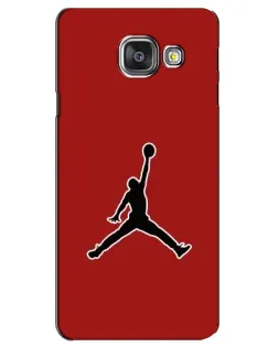 Чехол для Samsung Galaxy A3 2016 (A3100, A310F) с картинкой «Jordan Red Back»