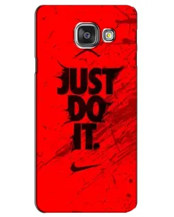 Чехол для Samsung Galaxy A3 2016 (A3100, A310F) с картинкой «Nike Just Do It»