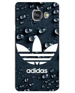 Чехол для Samsung Galaxy A3 2016 (A3100, A310F) с картинкой «Adidas Trefoil Blue»