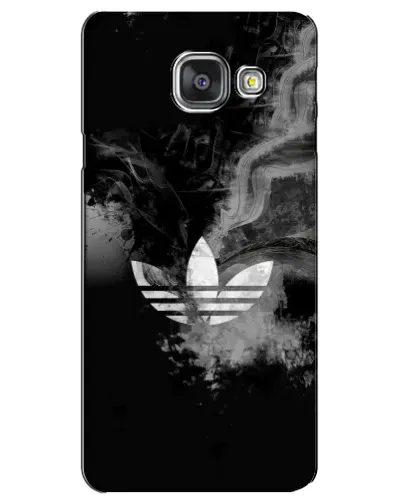 Чехол для Samsung Galaxy A3 2016 (A3100, A310F) с картинкой «Абстрактный дым Adidas» Чехол для Samsung Galaxy A3 2016 (A3100, A310F) с картинкой «Абстрактный дым Adidas»