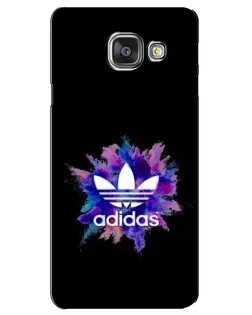 Чехол для Samsung Galaxy A3 2016 (A3100, A310F) с картинкой «Взрыв красок Adidas»