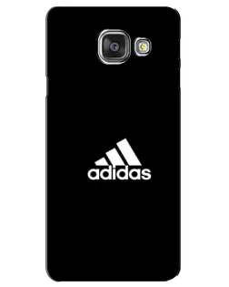 Чехол для Samsung Galaxy A3 2016 (A3100, A310F) с картинкой «Черная классика Adidas»