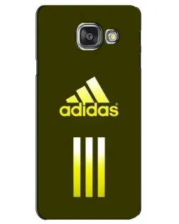 Чехол для Samsung Galaxy A3 2016 (A3100, A310F) с картинкой «Оливковый градиент Adidas»