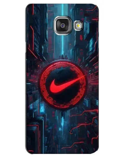 Чехол для Samsung Galaxy A3 2016 (A3100, A310F) с картинкой «Техногенный стиль Nike» Чехол для Samsung Galaxy A3 2016 (A3100, A310F) с картинкой «Техногенный стиль Nike»