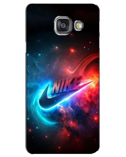 Чехол для Samsung Galaxy A3 2016 (A3100, A310F) с картинкой «Огненный логотип Nike» Чехол для Samsung Galaxy A3 2016 (A3100, A310F) с картинкой «Огненный логотип Nike»