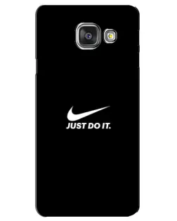 Чехол для Samsung Galaxy A3 2016 (A3100, A310F) с картинкой «Минимализм от Nike»