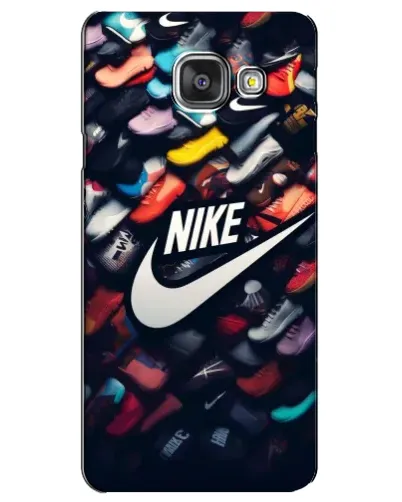 Чехол для Samsung Galaxy A3 2016 (A3100, A310F) с картинкой «Коллекция кроссовок Nike» Чехол для Samsung Galaxy A3 2016 (A3100, A310F) с картинкой «Коллекция кроссовок Nike»
