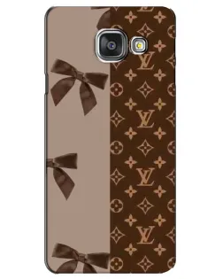 Чехол для Samsung Galaxy A3 2016 (A3100, A310F) с картинкой «Louis Vuitton — банты»